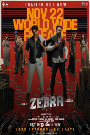 Zebra 2024 Telugu Dubbed CAMRip 1080p